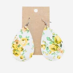 Floral Teardrop Earrings